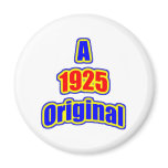1925 Original Bl Red Refrigerator Magnet