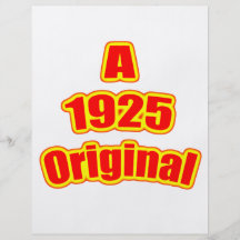 1925 Original Red Flyers