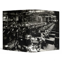 1925 Testing Automobile Motors Binder