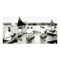 1925 Young Mens Summer Camp Picture Card