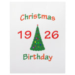 1926 Christmas Birthday Letterhead Design