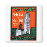 1926 Toy Fair Poster Magnet