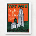 1926 Toy Fair Poster Mousepads