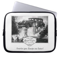 1927 Chandler Royal Eight automobile advertisement Laptop Computer Sleeves