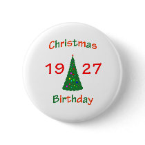 1927 Christmas Birthday buttons by christmasbirthday911 1927 Christmas Birthday buttons