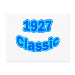 1927 Classic Blue Postcards
