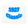 1927 Classic Blue Postcards