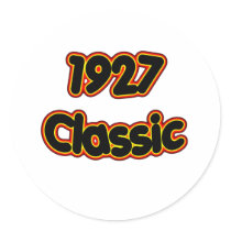 1927 Classic stickers by birthyeardesigns3 1927 Classic stickers