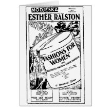 1927 Esther Ralston Fashions For Women Card
