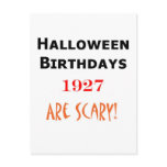 1927 halloween birthday postcard