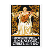 1927 International Music Festival Post Cards
