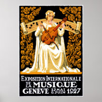 1927 International Music Festival Print