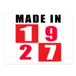 1927 made in designs postcards