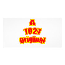 1927 Original Red Picture Card