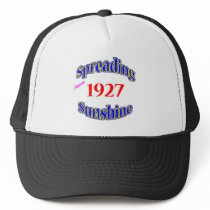 1927 Spreading Sunshine Mesh Hat