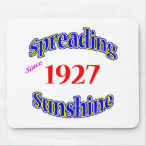 1927 Spreading Sunshine Mouse Pads