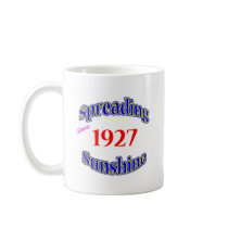 1927 Spreading Sunshine Coffee Mug