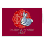 1927 The Year of the Rabbit Gifts Greeting Card