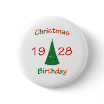 1928 Christmas Birthday buttons by christmasbirthday911 1928 Christmas Birthday buttons