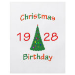 1928 Christmas Birthday Flyer
