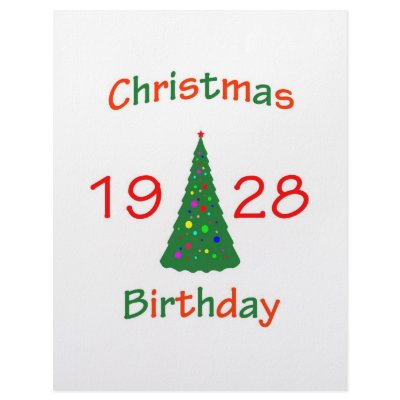 1928 Christmas Birthday Customized Letterhead by christmasbirthday911