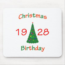 1928 Christmas Birthday mousepads by christmasbirthday911 1928 Christmas Birthday mousepads