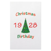 1928 Christmas Birthday stationery by christmasbirthday911 1928 Christmas Birthday stationery