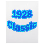 1928 Classic Blue Letterhead Template
