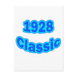 1928 Classic Blue Postcards