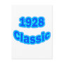 1928 Classic Blue Postcards