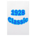 1928 Classic Blue Custom Stationery