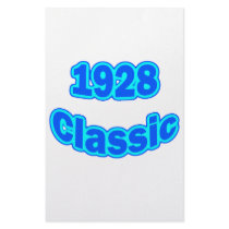1928 Classic Blue Custom Stationery