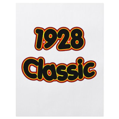 1928 Classic Flyers by birthyeardesigns3