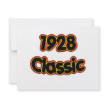 1928 Classic Custom Invites