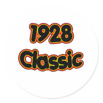 1928 Classic stickers by birthyeardesigns3 1928 Classic stickers
