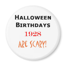 1928 halloween birthday magnets by halloweenbirthdayboo 1928 halloween birthday magnets