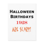 1928 halloween birthday postcards
