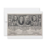 1928 Hoover Personalized Invitations
