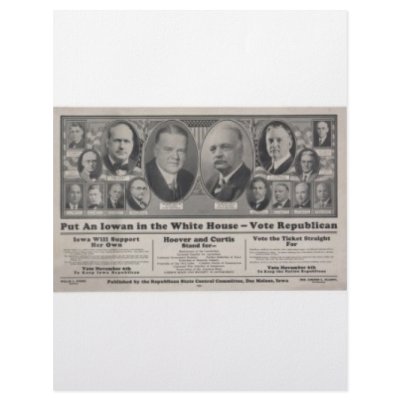 1928 Hoover Personalized Letterhead by JustProducts