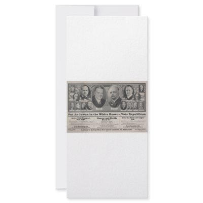 1928 Hoover Customized Rack Card by JustProducts