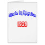 1928 Made In America Greeting Card