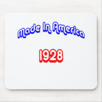 1928 Made In America mousepads by birthyeardesigns2 1928 Made In America mousepads