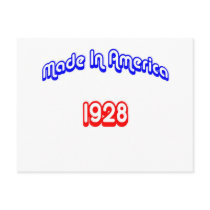 1928 Made In America Postcards
