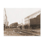 1928 Train Wreck postcards