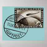 1928 Zeppelin Airmail Posters
