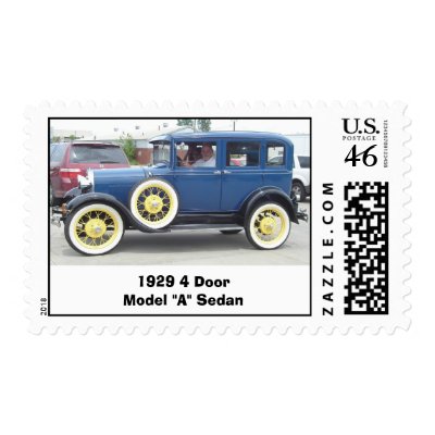 1929 4 Door Model "A" Sedan Postage by djhill44
