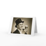 1929 Beer Drinker Card