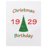 1929 Christmas Birthday Full Color Flyer
