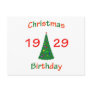 1929 Christmas Birthday Post Cards