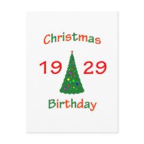 1929 Christmas Birthday postcards by christmasbirthday911 1929 Christmas Birthday postcards